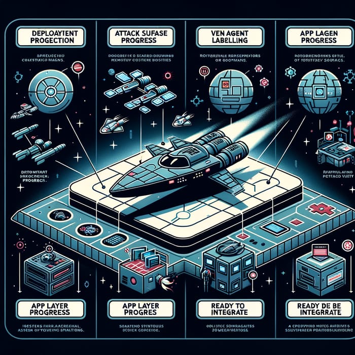 Futuristic Star Wars Attack Surface Reduction Graphic