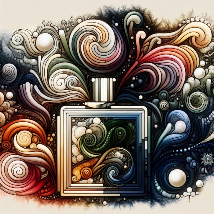 Captivating Perfume Abstract Art: Visual Symphony in Colors