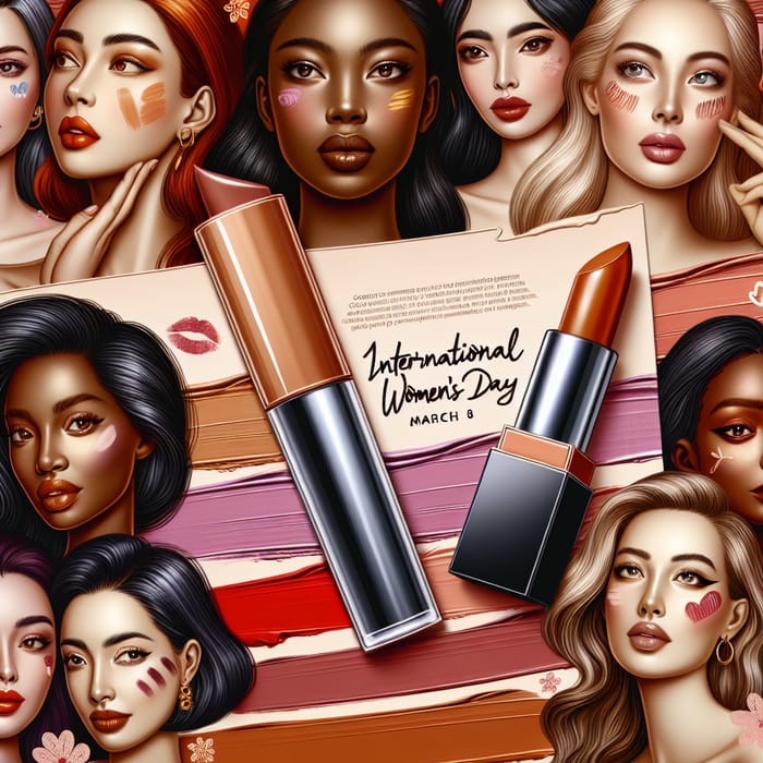 Luxury Cosmetics for International Women's Day Celebration