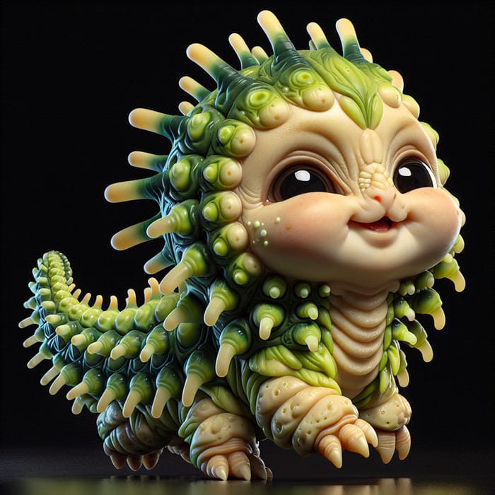 Adorable Baby Dinosaur Costume | Intricate Parasitic Creature