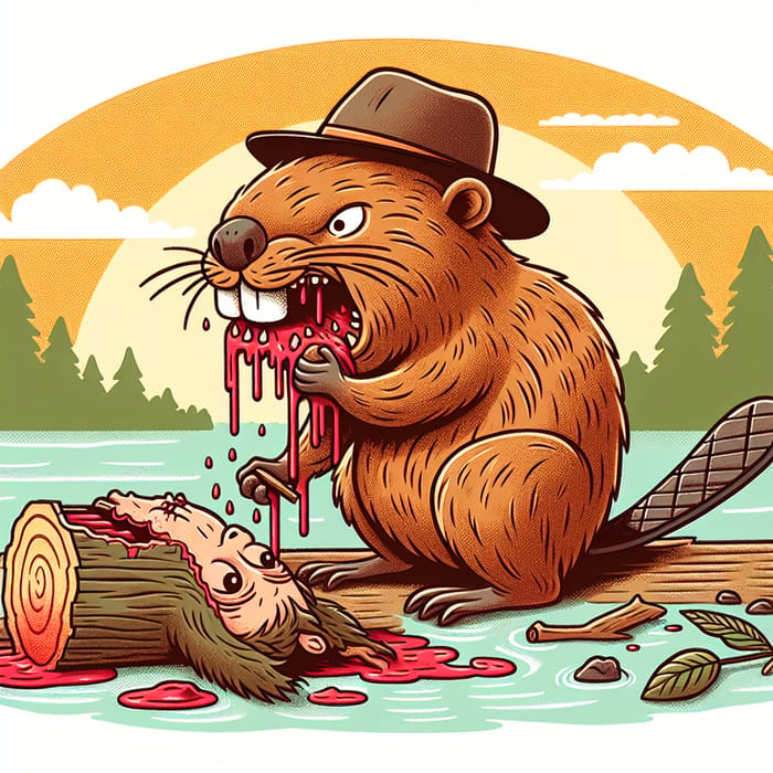 Beaver Cannibalism