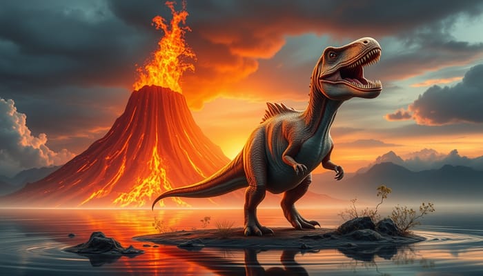 Dinosaurs and Volcanoes: A Prehistoric Adventure