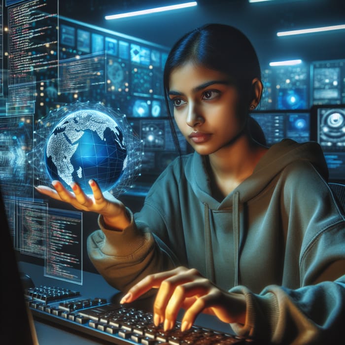 A Hacker with the World at Her Fingertips