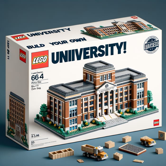 LEGO Set - Build Your Own Maastricht University Theme LEGO Set - Build Your Own Maastricht University Theme