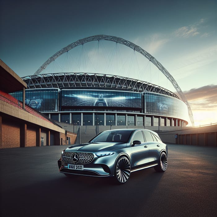 Unique 'Shape Sclass' Vehicle Outside Wembley Stadium | Future of Transportation