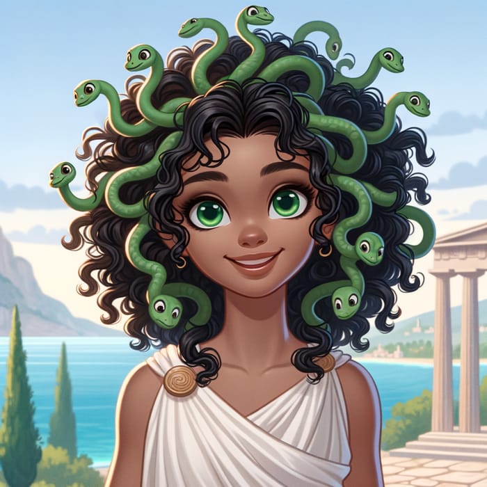 Medusa: The Maiden Before Athena's Curse