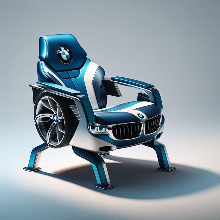 BMW-Inspired Chair: Luxury Design with BMW Aesthetic Elements BMW-Inspired Chair: Luxury Design with BMW Aesthetic Elements