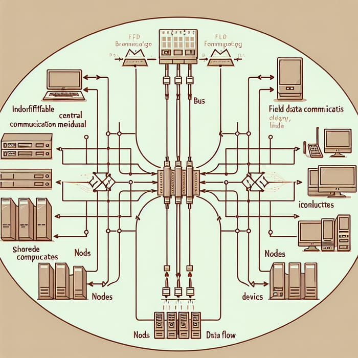 Field Bus Network Topology: Design, Nodes, Data Flow