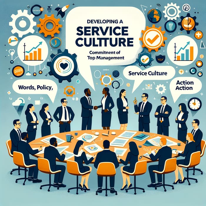 Developing a Service Culture: Top Management Commitment, Policy, & Action