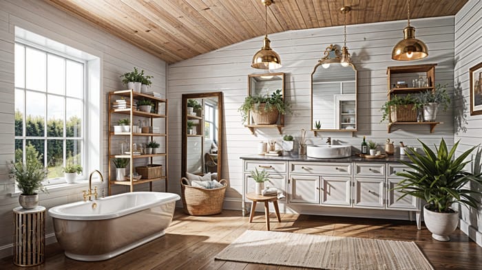 Scandinavian Bathroom Interior Design Ideas