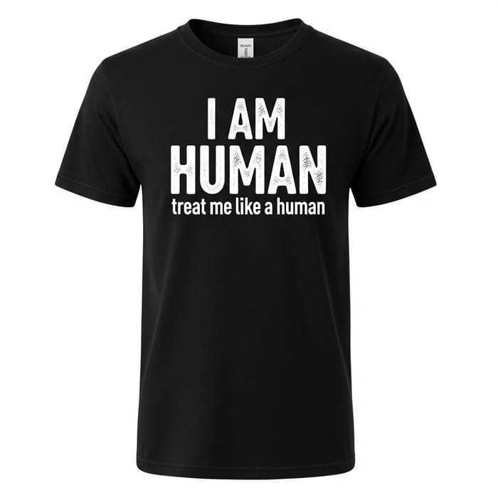 Culturally Inspired 'I Am Human' Shirt Culturally Inspired 'I Am Human' Shirt