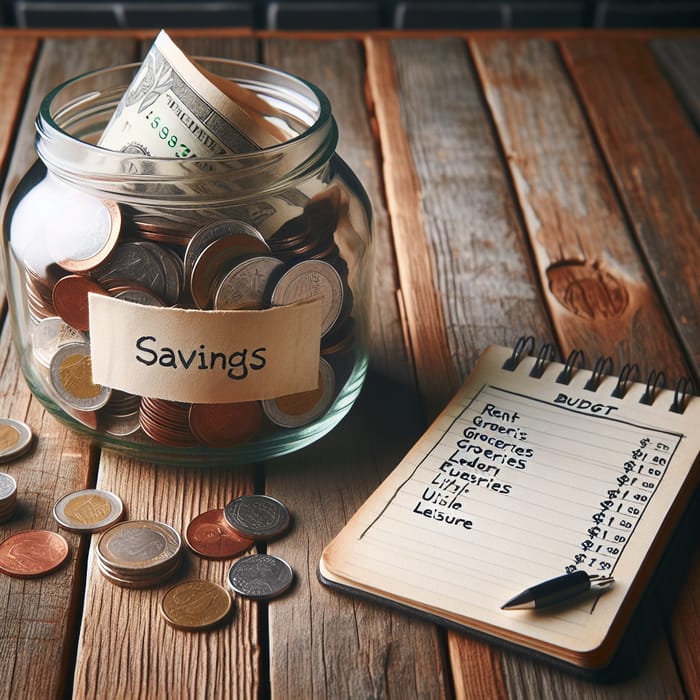 Money Saving Jar & Budget | Personal Finance Management