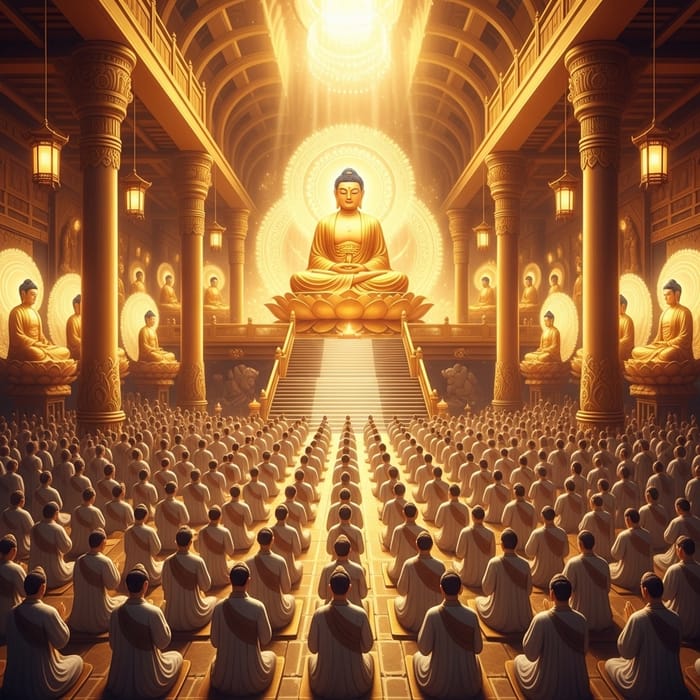 Celestial Buddhist Paradise: A Journey to Enlightenment Celestial Buddhist Paradise: A Journey to Enlightenment