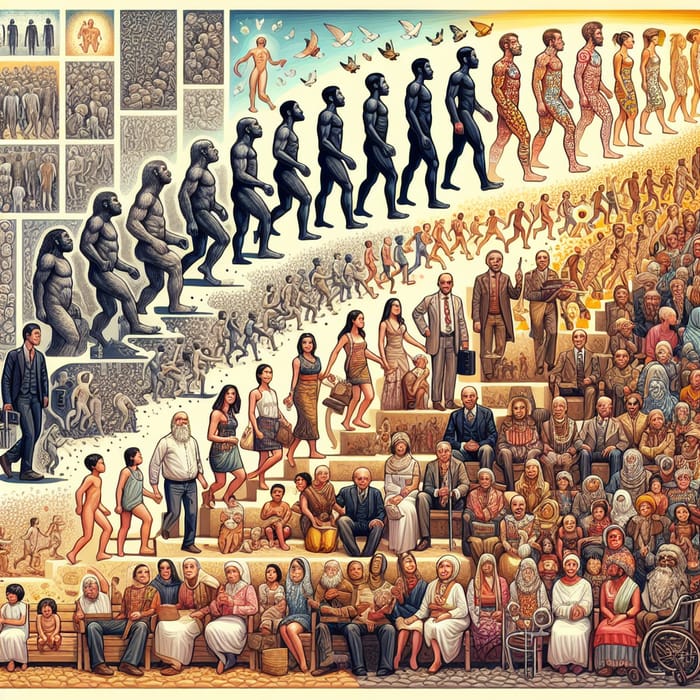 Illustration of Society Formation and Transformation