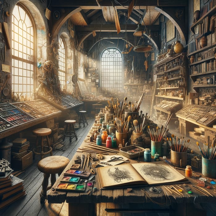 Creator's Forge - Artisan's Workshop of Creativity