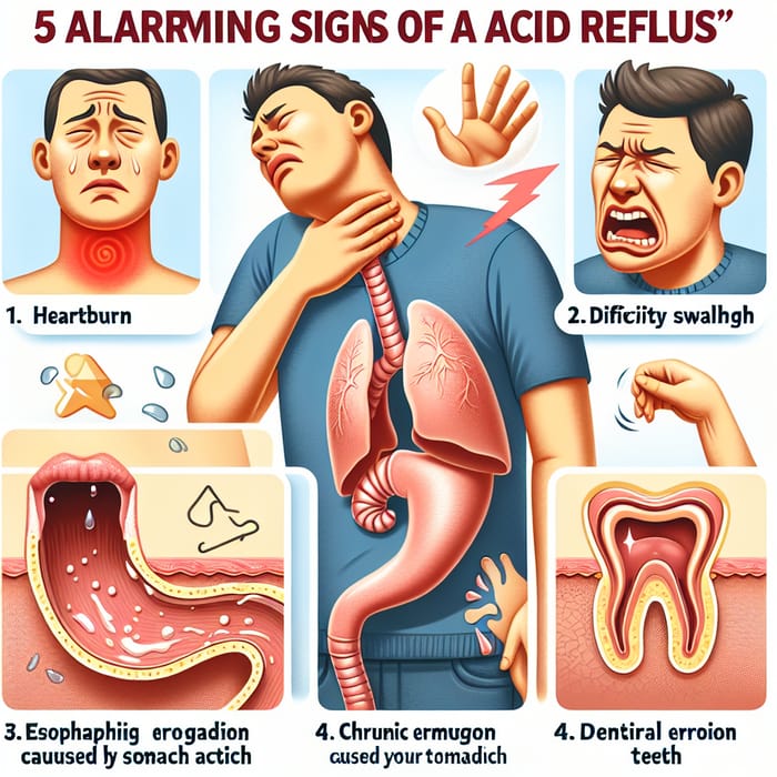 5 Alarming Signs of Acid Reflux