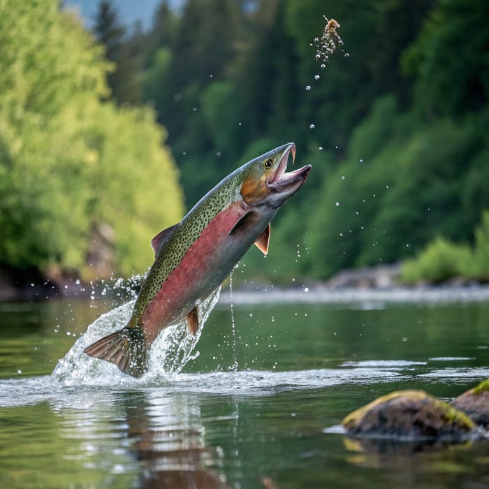 Salmon Striking Spoon Lure Techniques