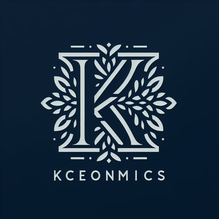 Classic and Elegant KV Monogram Design