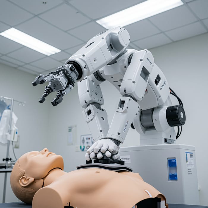 Advanced CPR Robot for Life-Saving Support