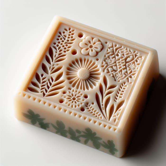 Biodegradable Floral Solid Soap - Eco-Friendly Choice