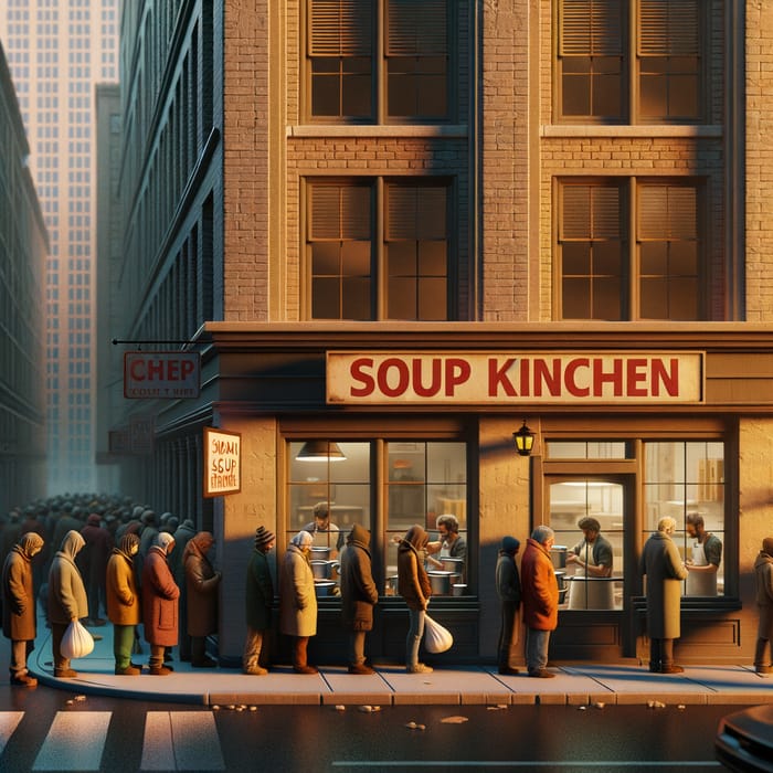 Soup Kitchen in the Heart of the City