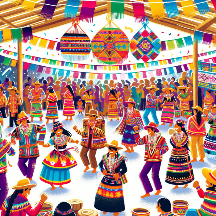 Vibrant Wayuu Cultural Celebration: A Joyous Festival