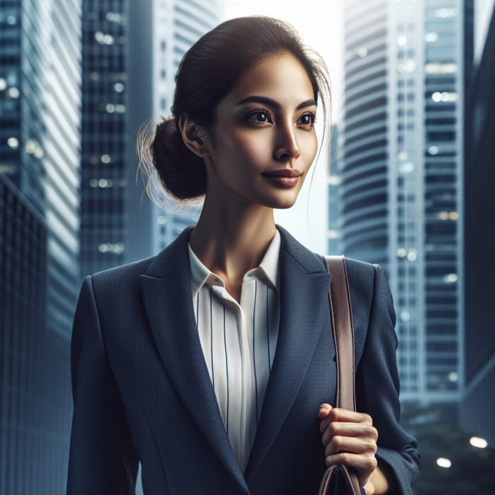 Successful South Asian Businesswoman Portrait