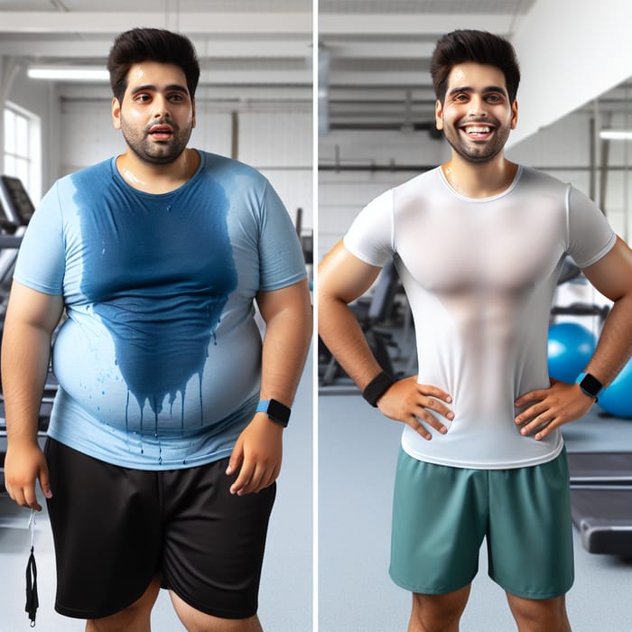 Fat to Fit Transformation: Before and After Images