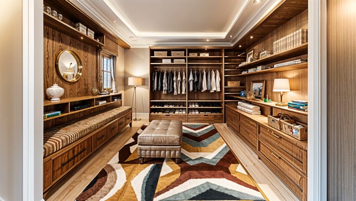 Stylish Walk-In Closet Design Ideas