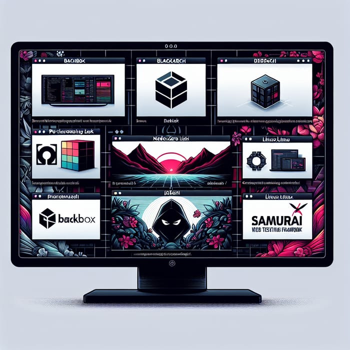 Linux Distributions: BackBox, BlackArch, DEFT, NodeZero, Kodachi, Samurai Web Testing