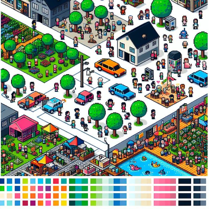 Explore the Vibrant Pixelville Community