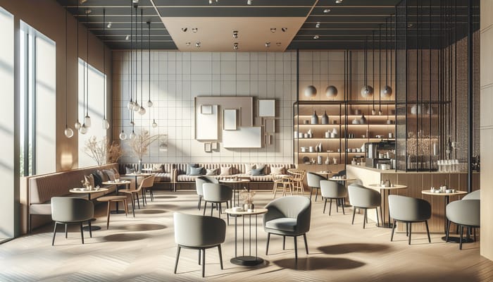 Modern Minimalist Café Interior Design Ideas