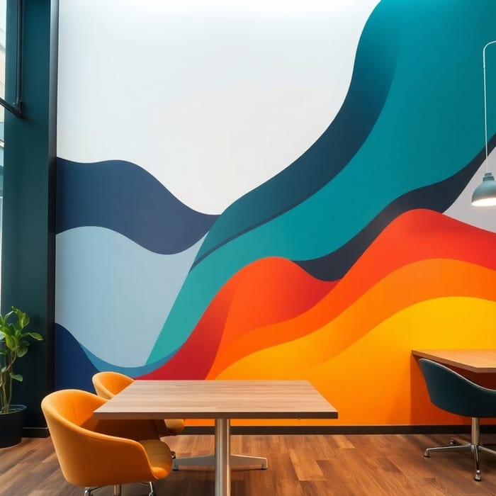 Stunning Half Wall Prints for Commercial Spaces