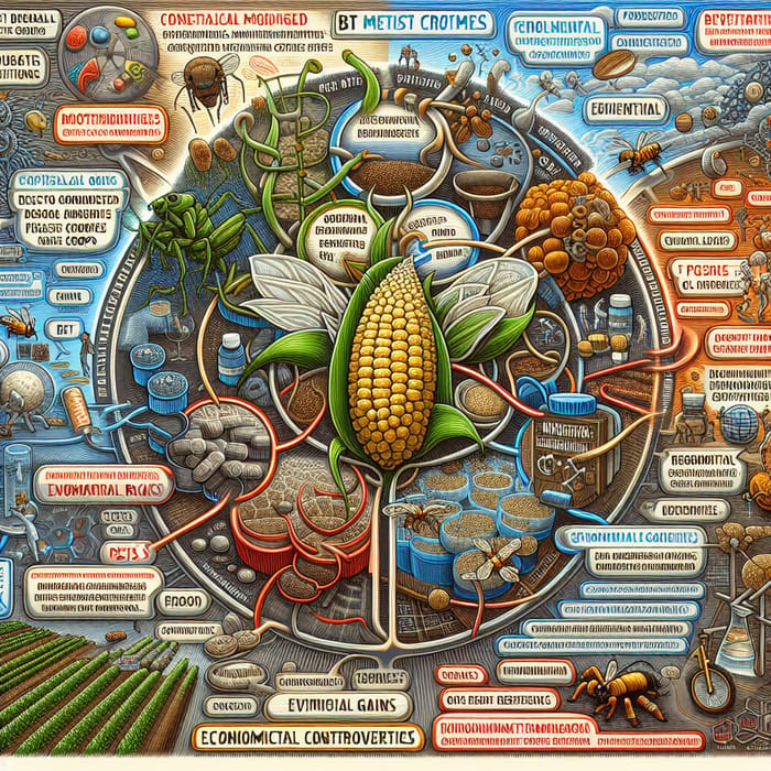 Genetically Modified Crops: Bt Cotton, Pest Resistance & Environmental Risks