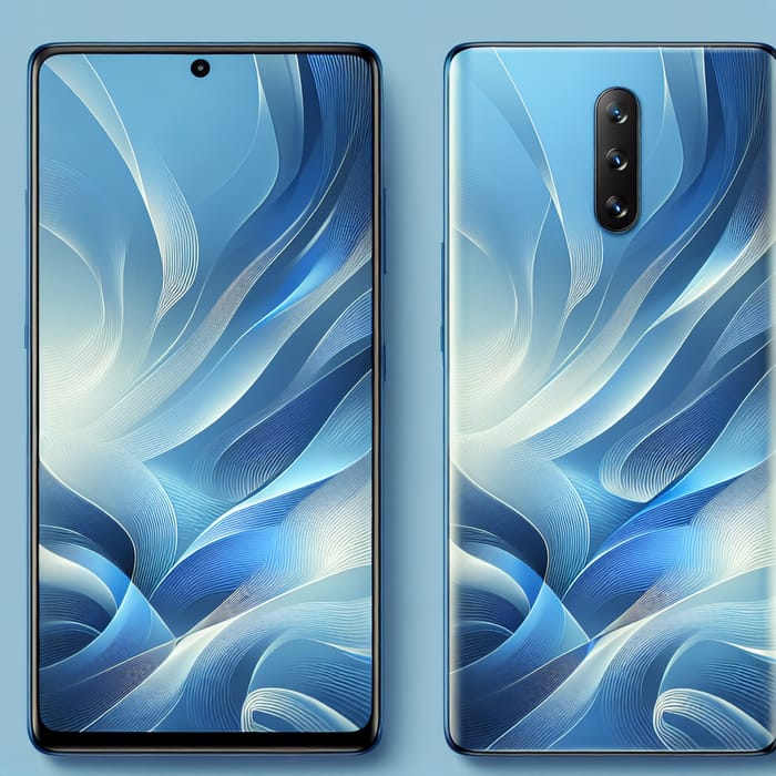 OnePlus Nord CE 3 Wallpaper | Custom Blue Design for Phone