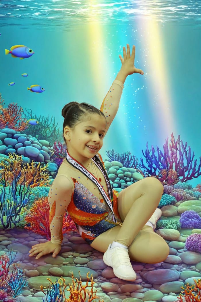 Vibrant Coral Reef: An Underwater Impressionist Dream Vibrant Coral Reef: An Underwater Impressionist Dream