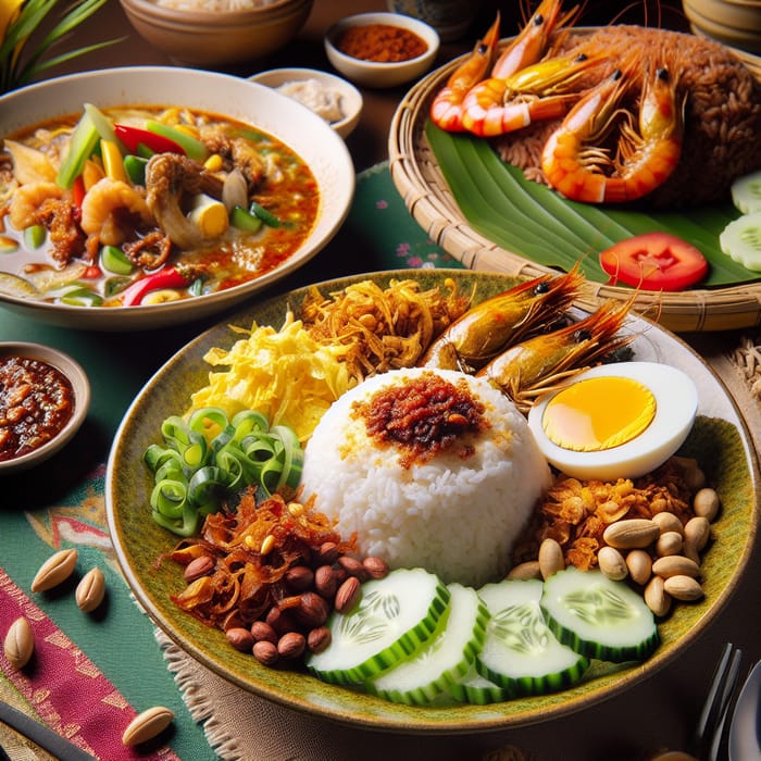 Delicious Malaysian Cuisine: Nasi Lemak & Nasi Goreng