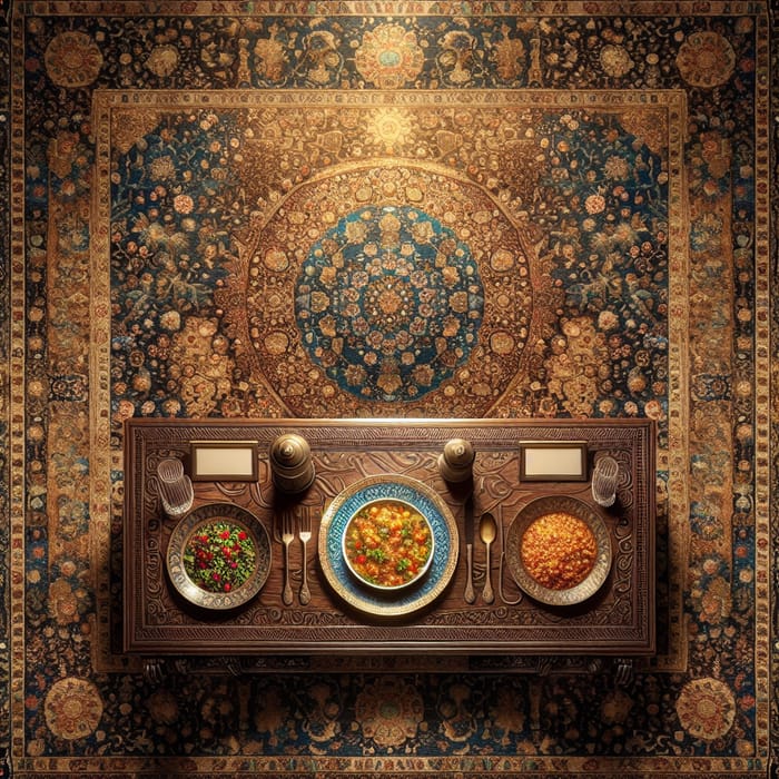 Elegant Background for Dish Display