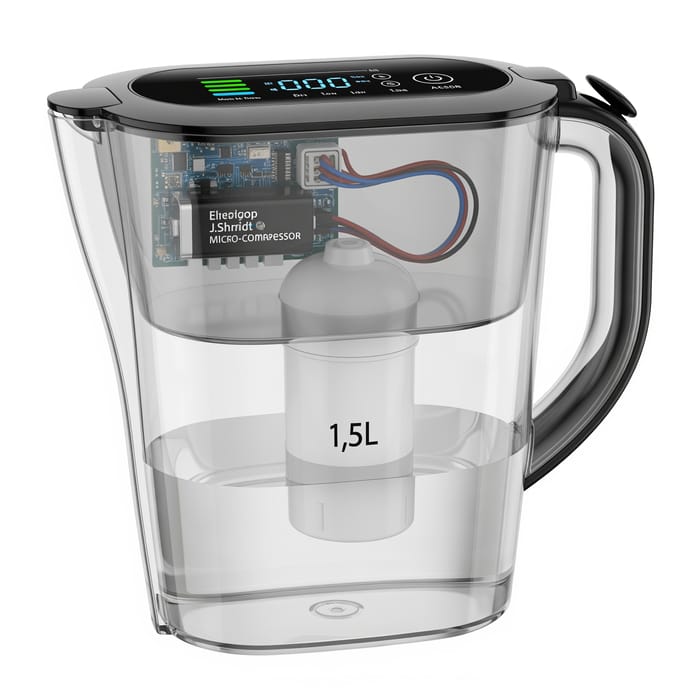 Futuristic Water Pitcher Filter – 3 Liter Capacity Futuristic Water Pitcher Filter – 3 Liter Capacity