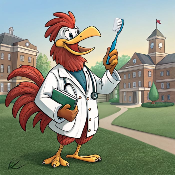 University Mascot: Gallo for Medicine & Dentistry