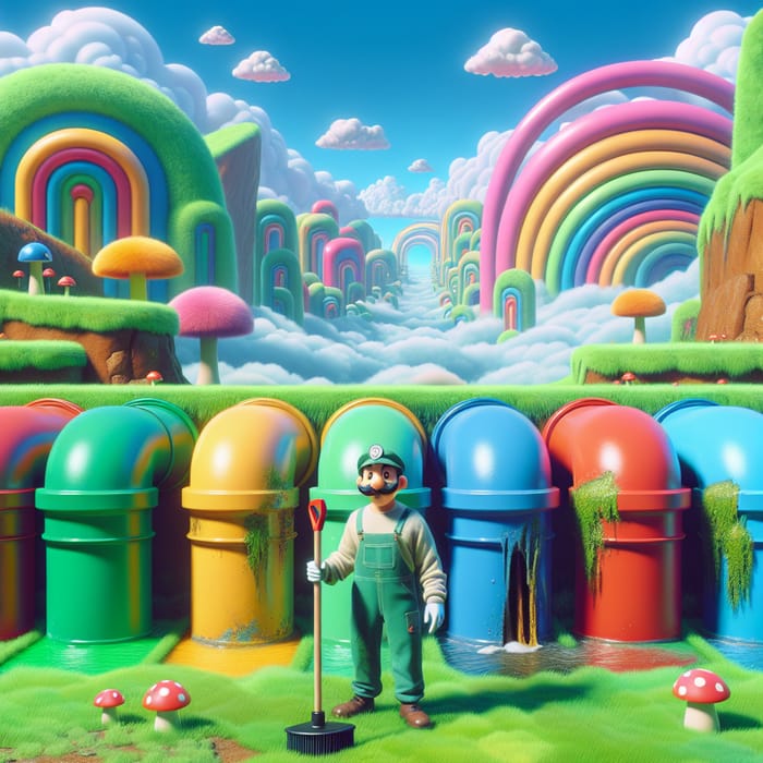 Mario Bros Pipes Cleaning: A Colorful Adventure