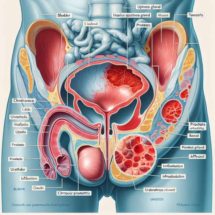 Chronic Prostatitis Anatomy Chart & Insights