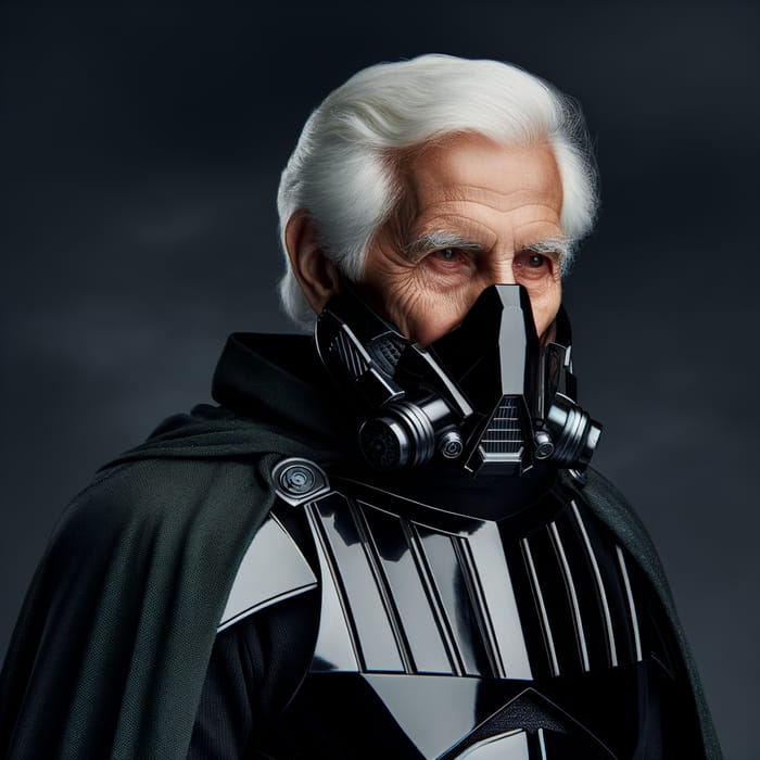 Joe Biden Portrayed as Darth Vader: A Fictional Sci-Fi Villain