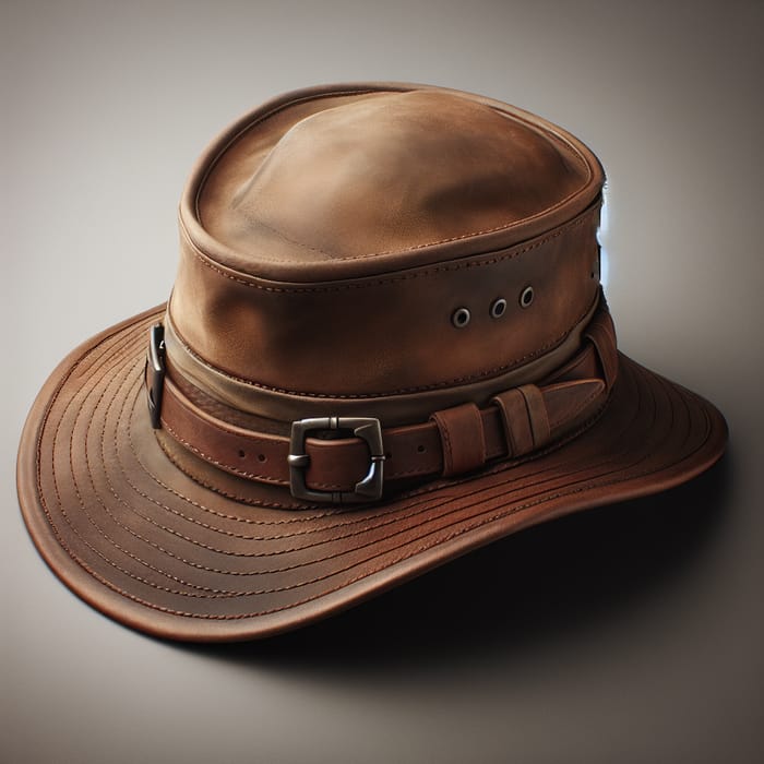 Hard-Brimmed Hat with Side Flaps - Gorro de Vicera Dura