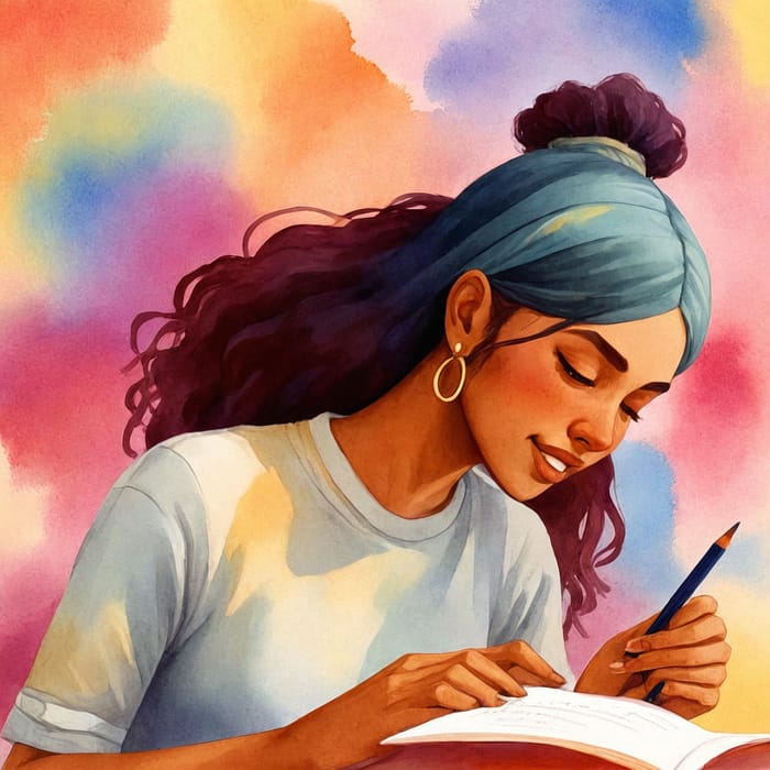 Empowering Young Girls Through Creative Writing Art