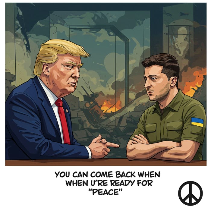 Trump and Zelensky: A Call for Peace