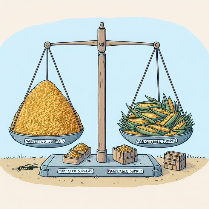 Market Surplus vs. Marketable Surplus Comparison