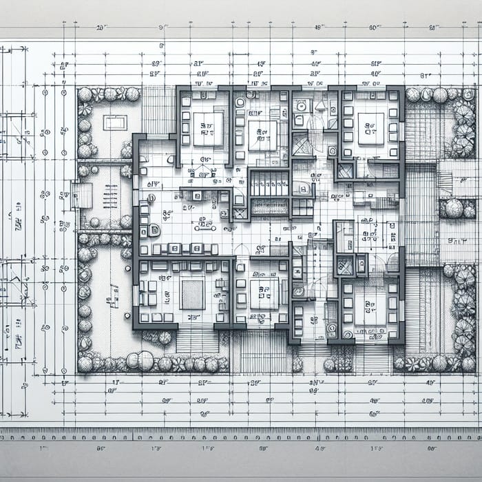 Custom Floor Plan for 20x45 Plot: Precise Room Layout, Ideal Proportions