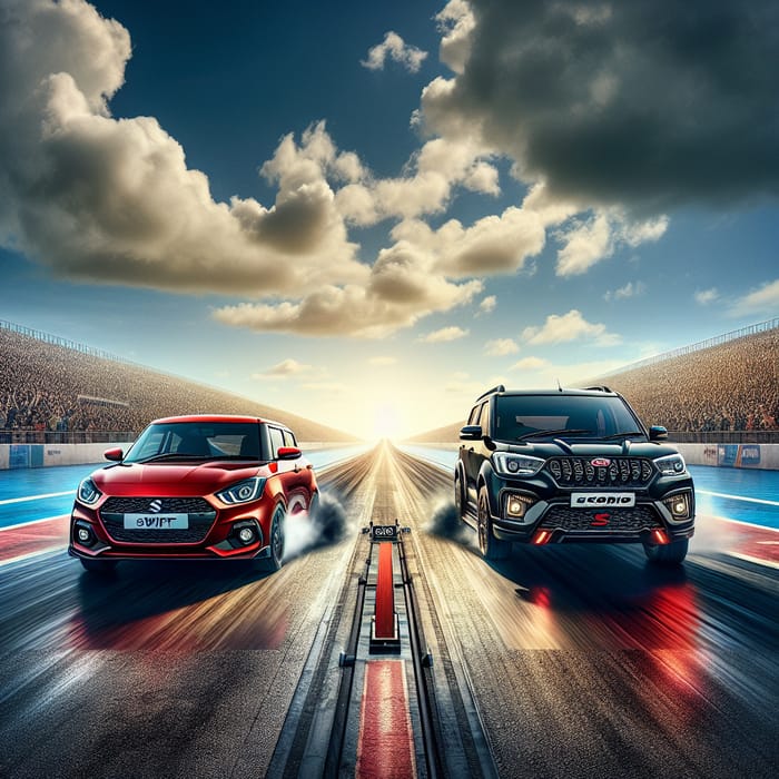 Maruti Swift vs Mahindra Scorpio: Epic Drag Race Showdown