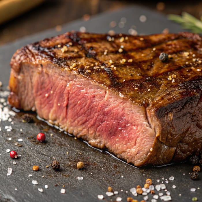 Stunning Surface Texture of Cooked Steak